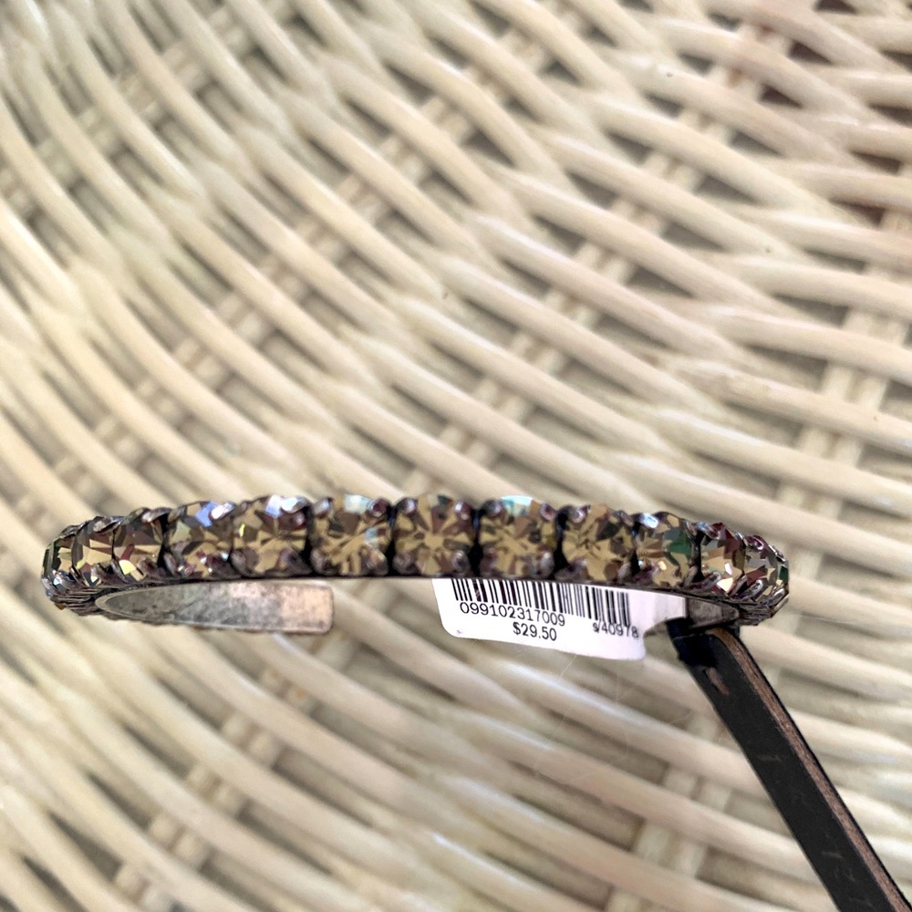 J. Crew Rhinestone Cuff Bracelet NWT